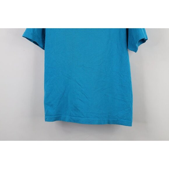 Vintage 90s Y2K Famous Stars and Straps Mens Small Distressed Spell Out T-Shirt - Picture 14 of 14